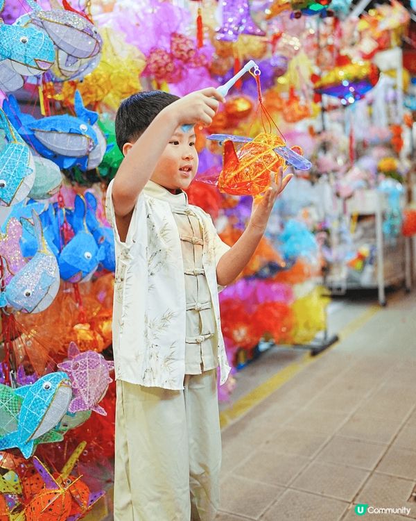 元朗大橋街市燈籠街