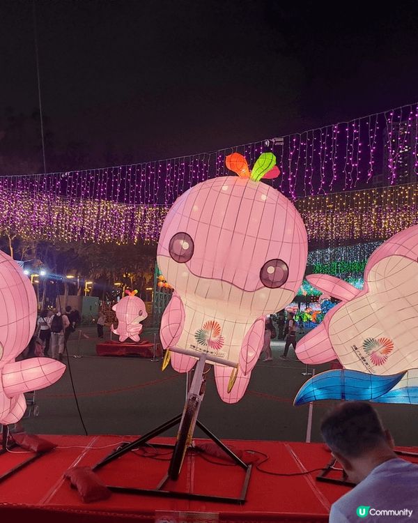 維園花燈，中秋好去處