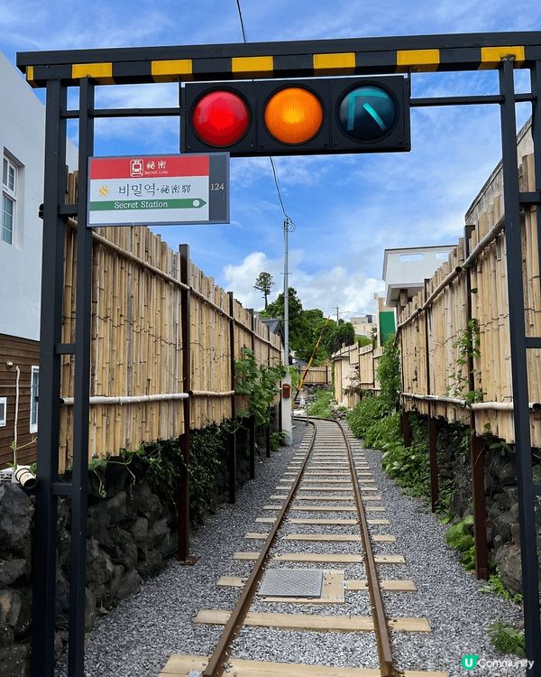 濟州島西歸浦有間吉卜力風格cafe 《秘密驛》，以懷舊火車為...