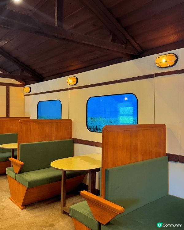 濟州島西歸浦有間吉卜力風格cafe 《秘密驛》，以懷舊火車為...