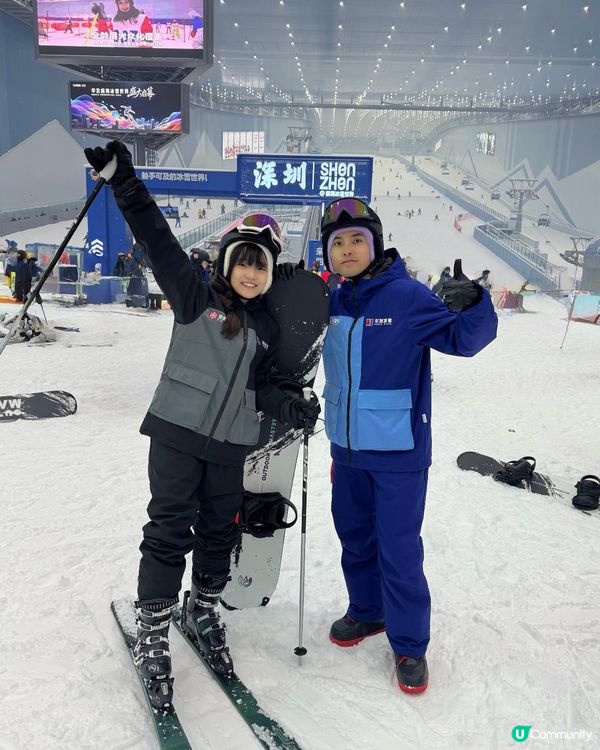 華發冰雪熱雪奇蹟❄️！快啲去玩！🏂