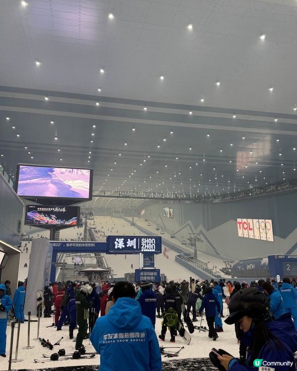 華發冰雪熱雪奇蹟❄️！快啲去玩！🏂