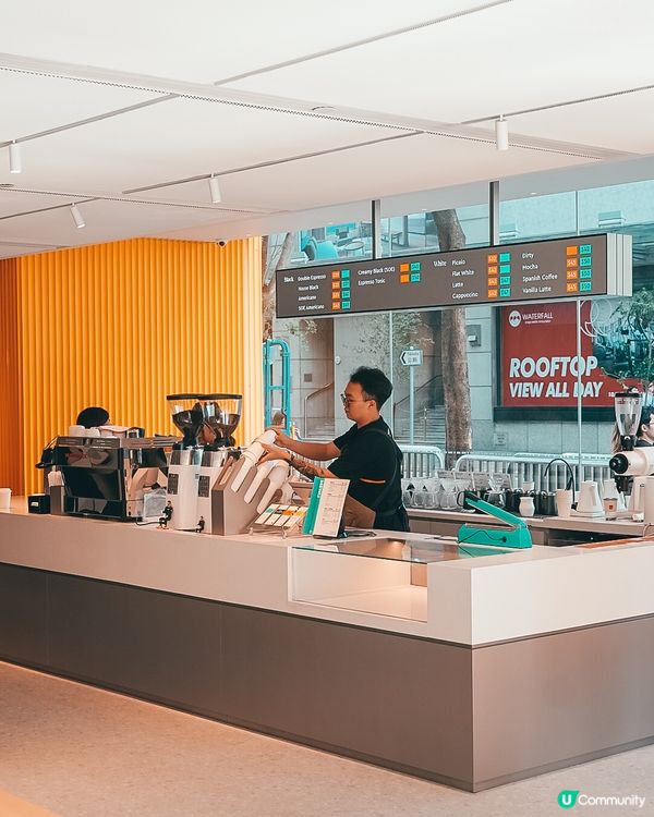 1. 尖咀證券咖啡店☕！世界級咖啡師坐鎮！黃色空間超正！😎