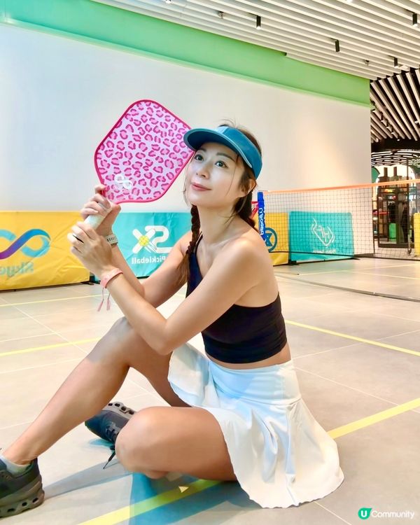 啟德Sogo 打pickle ball 一小時包教練