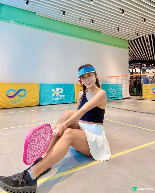 啟德Sogo 打pickle ball 一小時包教練