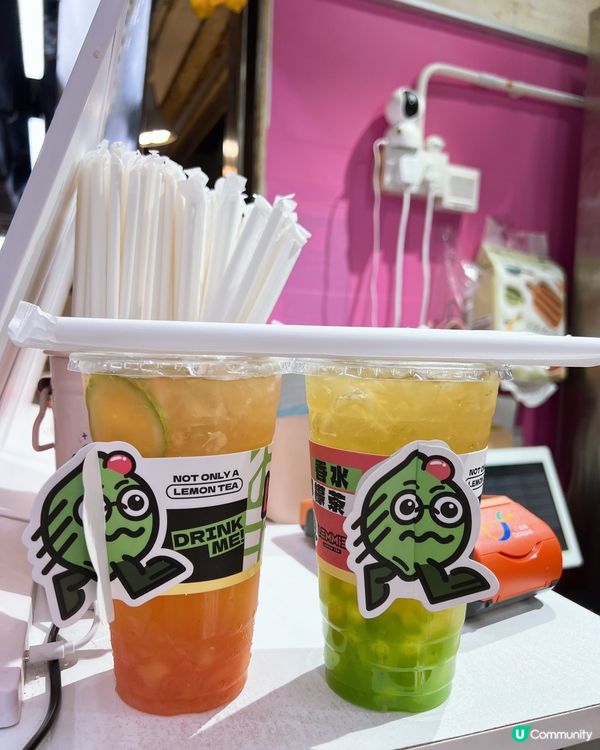 又平又大杯又好飲，青提及白桃檸檬茶😋