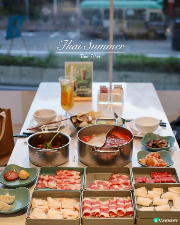 荃灣泰·初夏泰式火鍋放題必試雞煲牛板腱