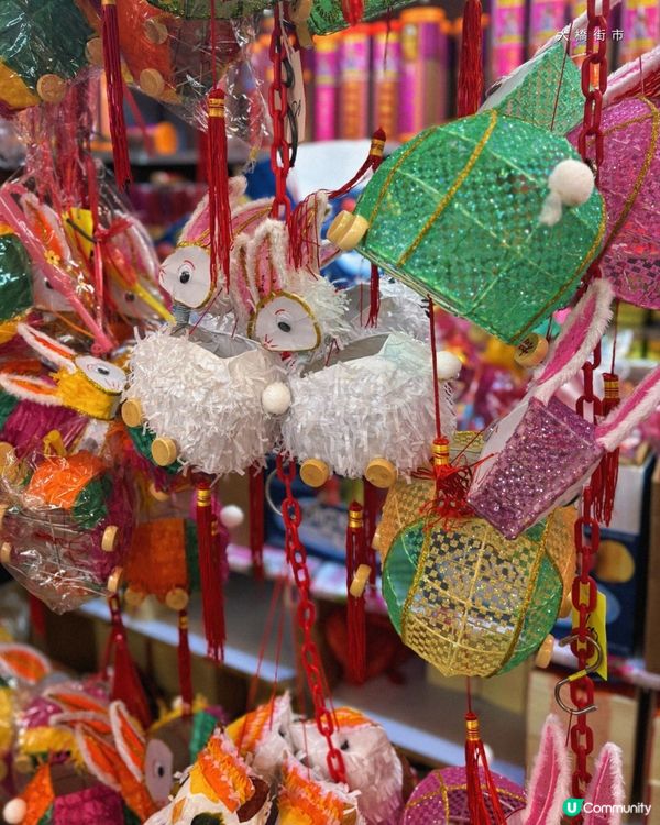 元朗濃厚節日氣氛大橋街市燈籠街