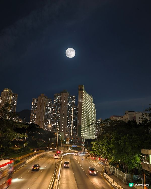 手機直出🌕中秋滿月