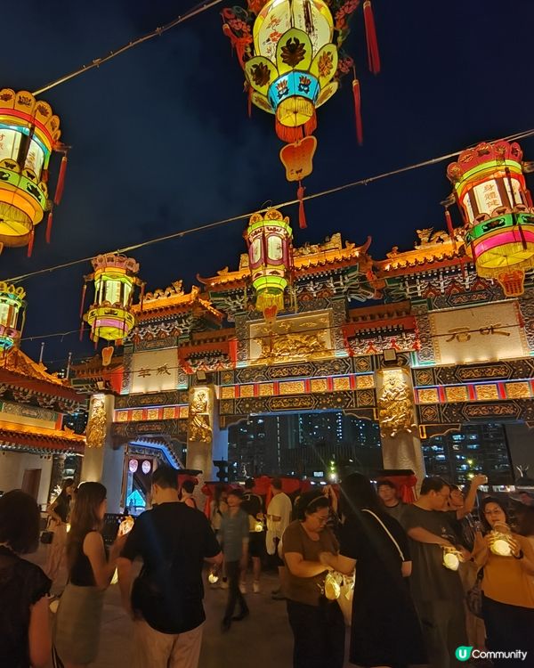 中秋夜🌕嗇色園中秋綵燈會🏮