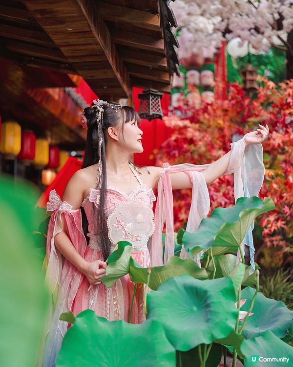 深圳漢服火鍋😋！影咗超多靚相