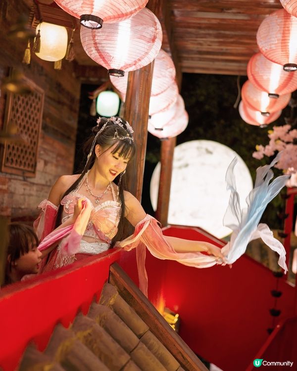 深圳漢服火鍋😋！影咗超多靚相