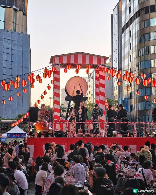 福岡博多站前✨盂蘭盆節🏮夏夜祭典體驗🎌