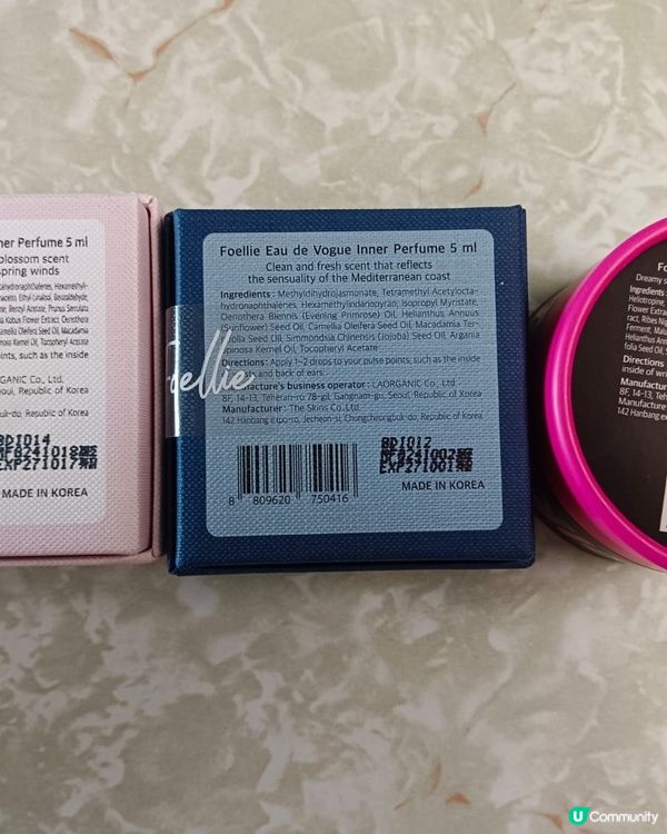 Foellie私密處護理香氛香水組合