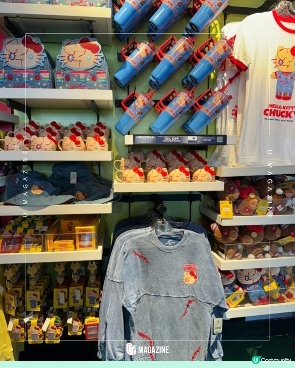 Hello Kitty X Chucky萬聖節限定！必搶爆谷桶、絨毛公仔、T恤等多款周邊！