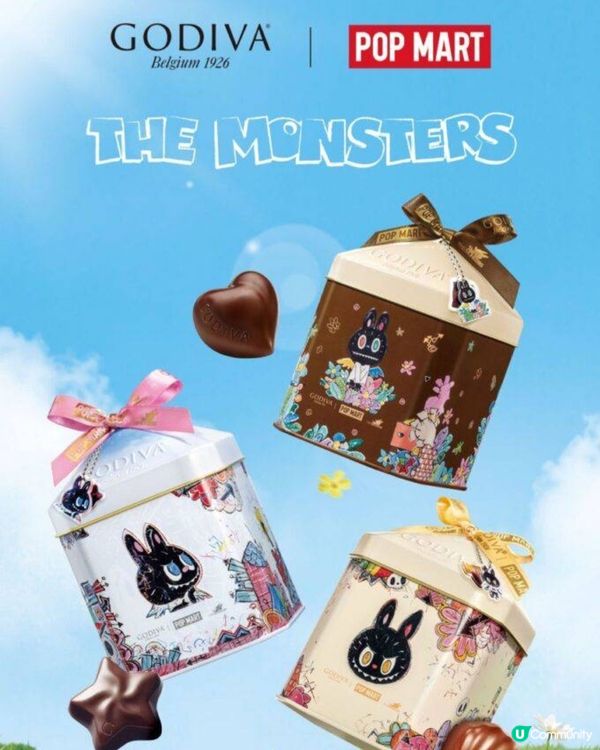 LABUBU X GODIVA🍫！夢幻登場✨