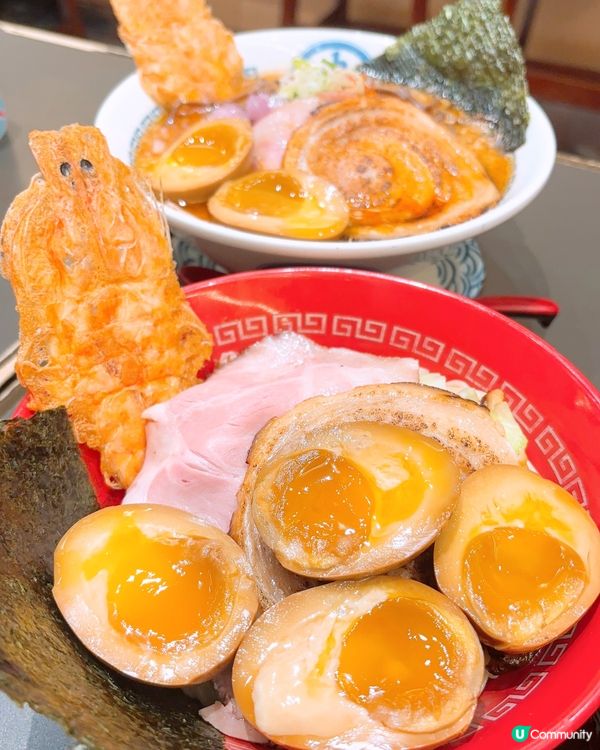 打卡蝦湯拉麵🍜