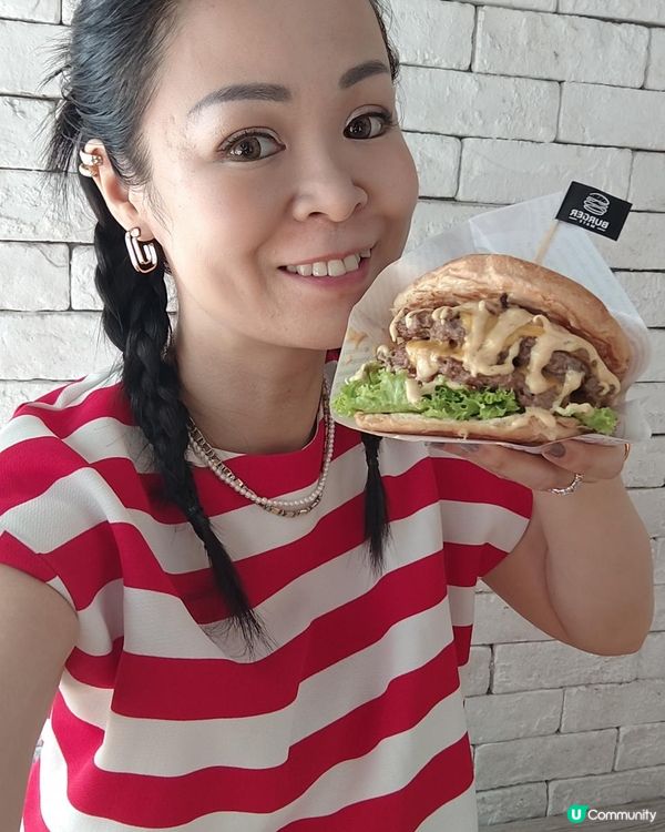 【 限量巨大化手打美式漢堡 の Burger Mate 】