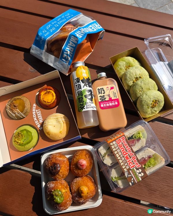 紅磡地鐵站餅店甜品🤤同事都話正！