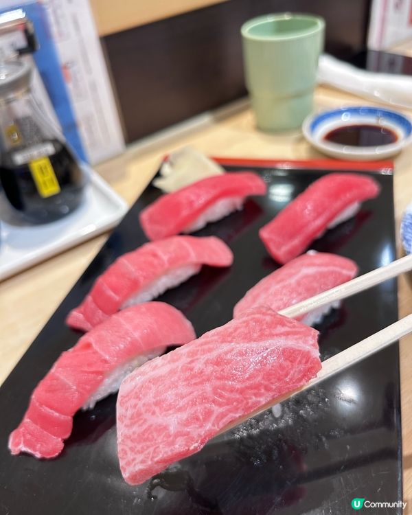 博多車站必食 💕 長濱魚市場每日直送 🍣 現點現握廻轉壽司