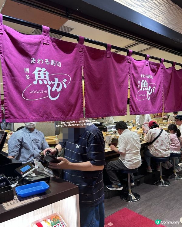 博多車站必食 💕 長濱魚市場每日直送 🍣 現點現握廻轉壽司