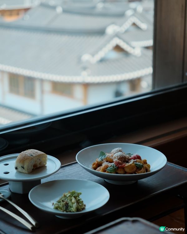 首爾混合新舊韓式眺望恩平韓屋村特色cafe