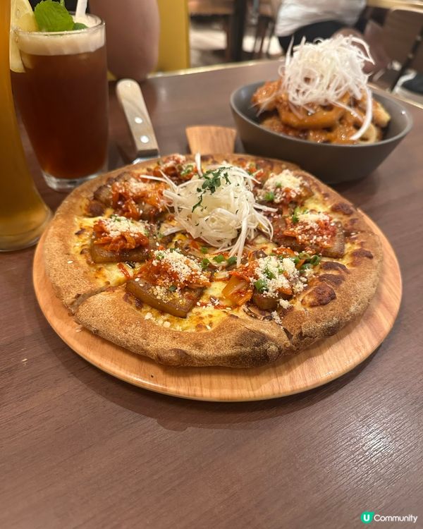 韓式pizza😱值得一試！