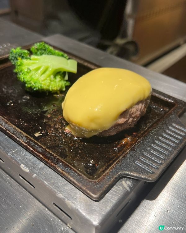 🥩一人一鐵板燒漢堡扒任裝飯湯