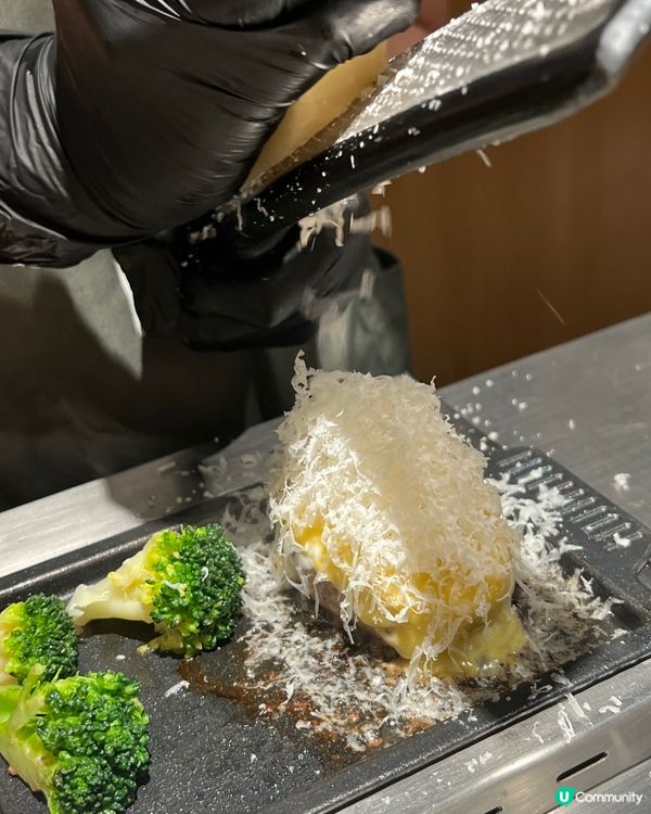 🥩一人一鐵板燒漢堡扒任裝飯湯