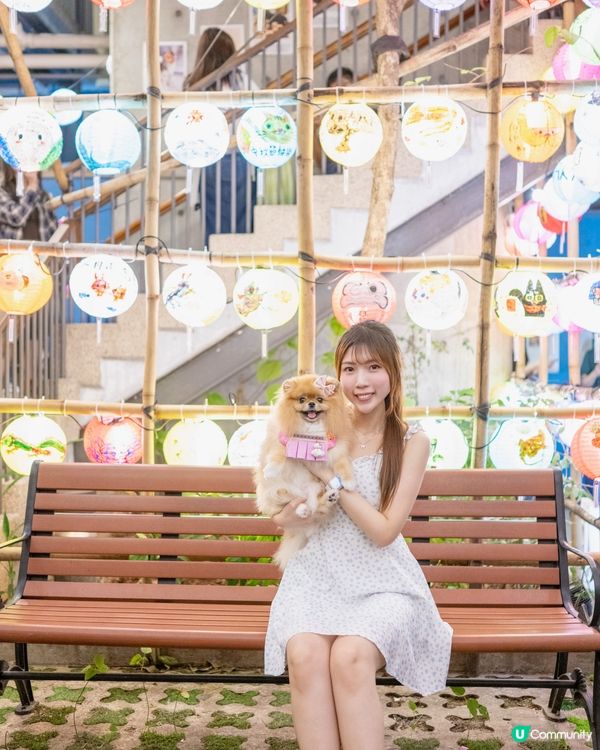 中秋節藍屋打卡💙✨📸！