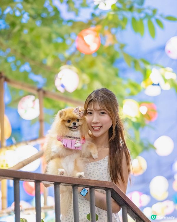 中秋節藍屋打卡💙✨📸！