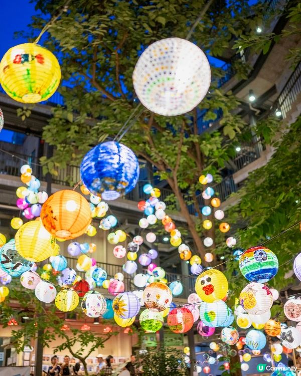 中秋節藍屋打卡💙✨📸！