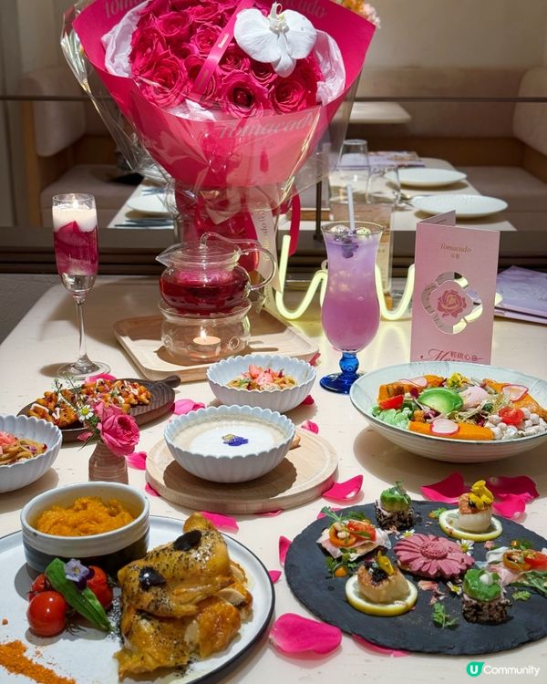 浪漫花廚約會套餐💐！紀念日必去❣️