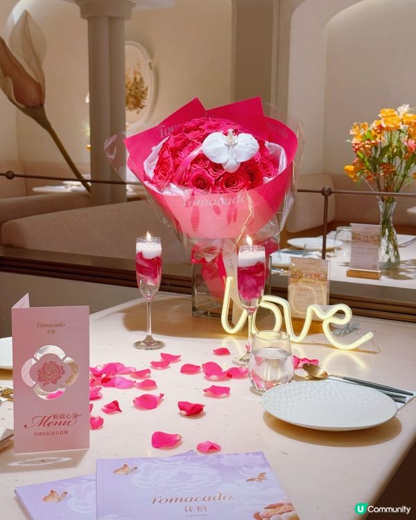 浪漫花廚約會套餐💐！紀念日必去❣️