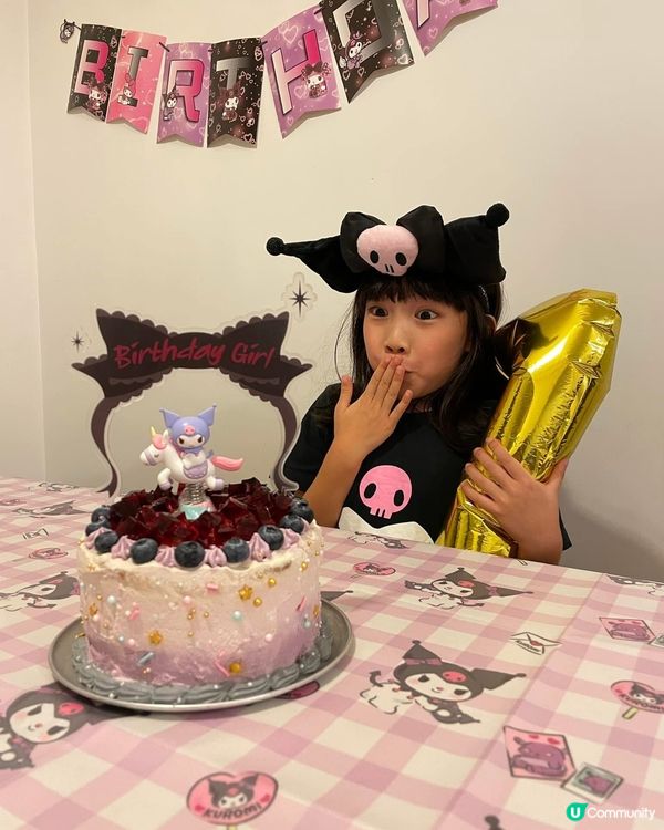 1.  🎂 女女生日蛋糕！紫色Kuromi夢幻登場！💜✨