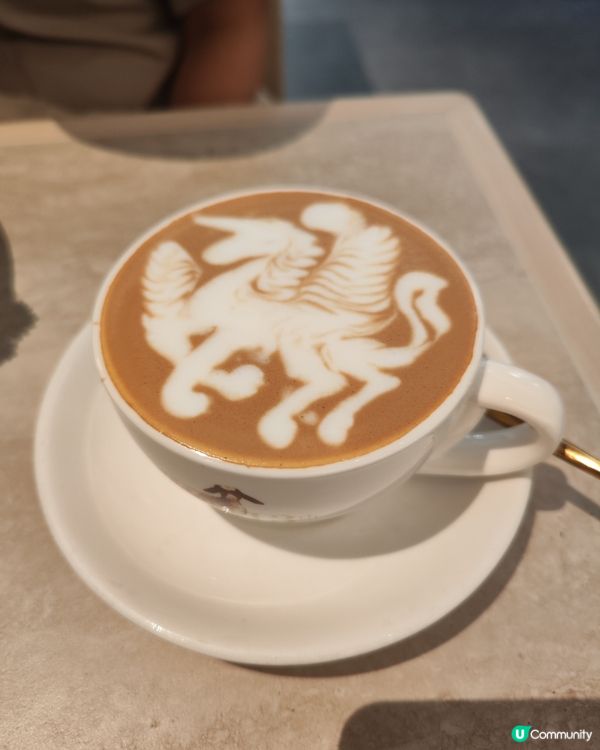 將軍澳隱世咖啡☕！獨角獸拉花🦄！