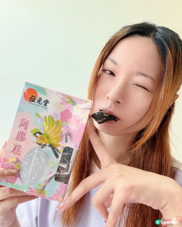 配咖啡的小點心☕️位元堂阿膠糕