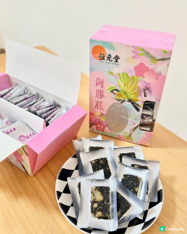 配咖啡的小點心☕️位元堂阿膠糕