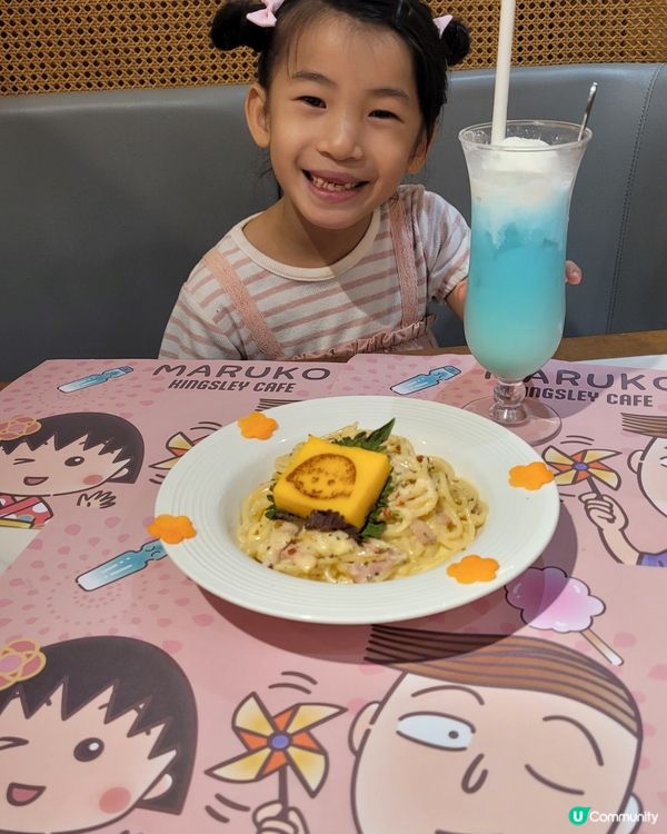 小丸子主題餐廳開餐！😋 窩夫超正！🍝