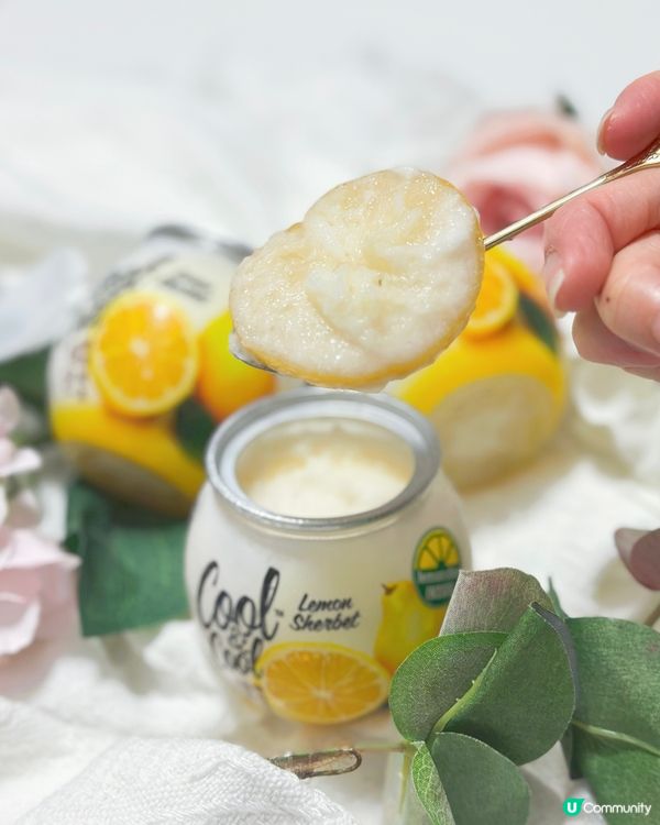 🍋夏日必試！超人氣檸檬雪葩！
