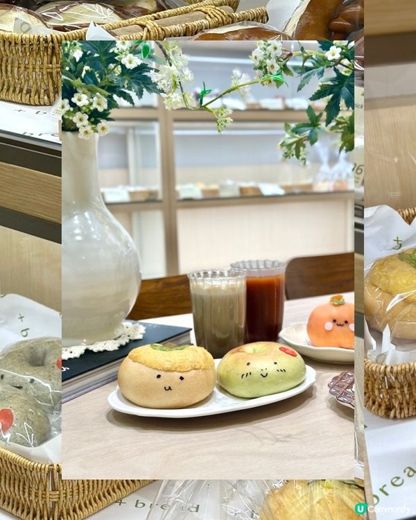 可愛麵包店！造型甜品超吸睛😍🍞