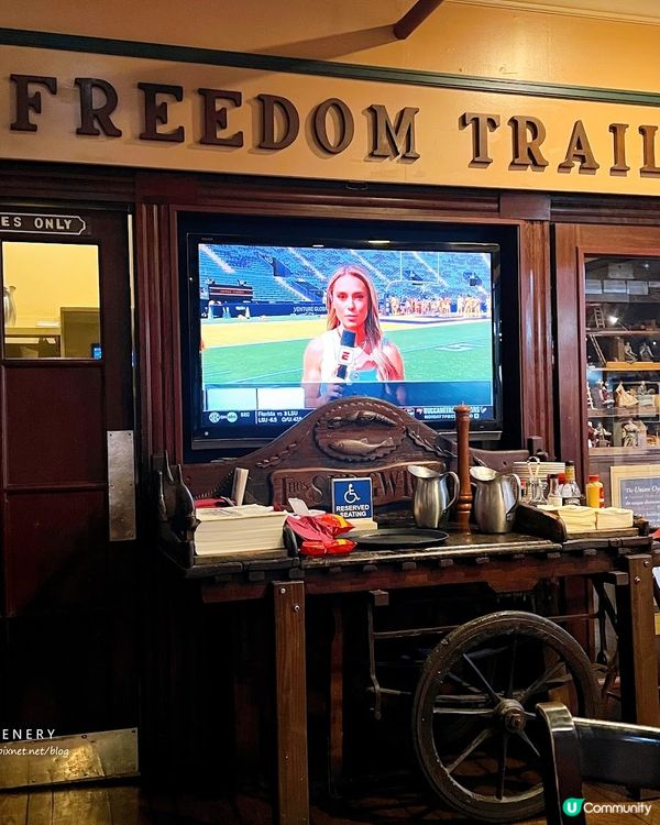 【美國-Massachusetts】波士頓必訪百年名店│全美最古老的海鮮餐廳│Union Oyster House