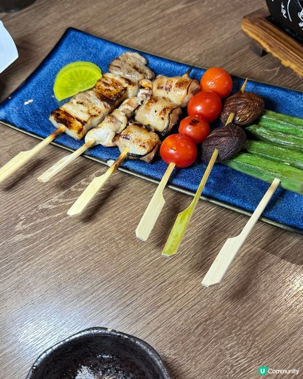 戀灣仔午餐🤤！日式定食+刺身+串燒！😋