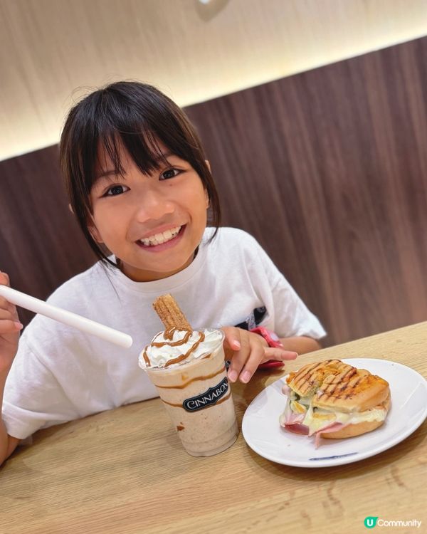 爸爸都愛肉桂卷！😋鹹甜滋味大滿足！