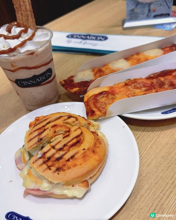 爸爸都愛肉桂卷！😋鹹甜滋味大滿足！