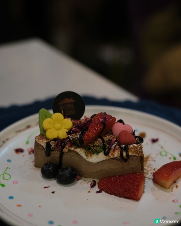 杜拜朱古力巴斯克蛋糕🤤！