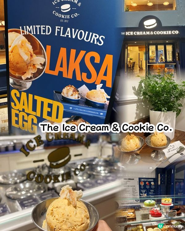 鹹蛋黃雪糕🍦！新加坡味覺衝擊！😋