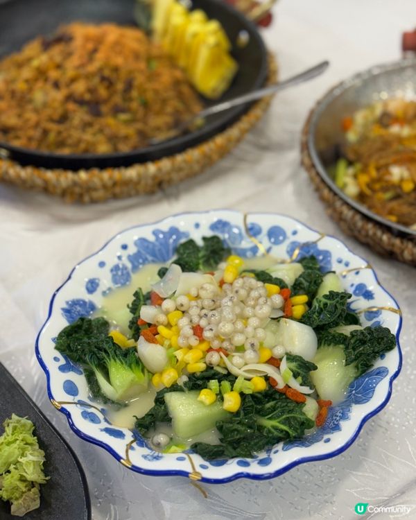 在南華體育會體育中心吃粵菜