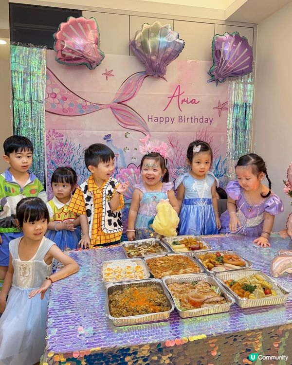 生日派對🎉到會美食到家😋！