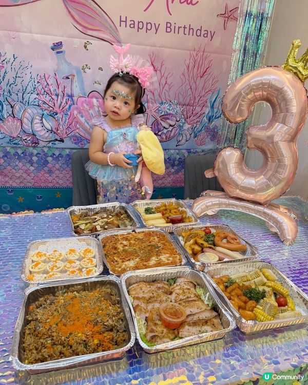生日派對🎉到會美食到家😋！